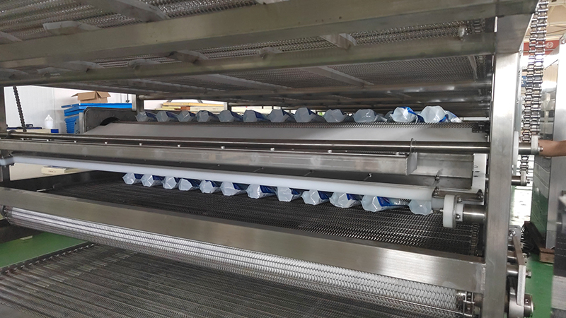 Проект многоярусного ленточного морозильника IQF для RC FRIO SAS, Колумбия