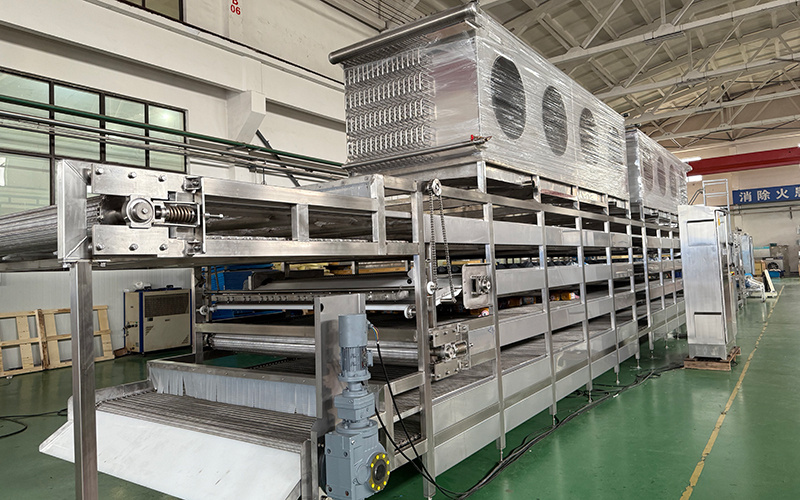 Проект многоярусного ленточного морозильника IQF для RC FRIO SAS, Колумбия