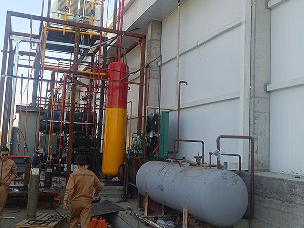 Комплексная поставка спирального морозильника и холодильного агрегата, Узбекистан