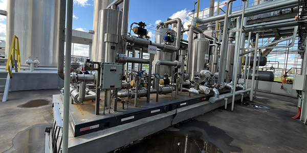 Проект по сжижению CO₂ для завода по производству аммиака