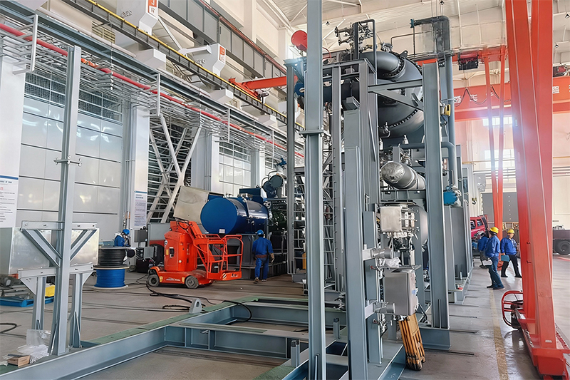 Комплексный проект промышленного чиллера для нефтехимической промышленности