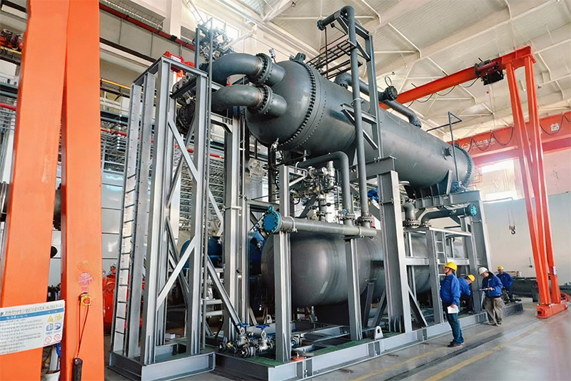 Комплексный проект промышленного чиллера для нефтехимической промышленности