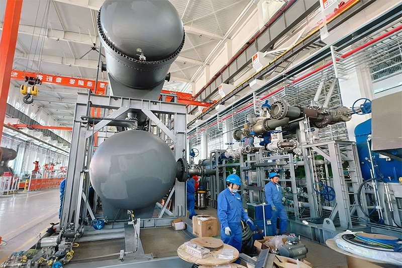 Комплексный проект промышленного чиллера для нефтехимической промышленности