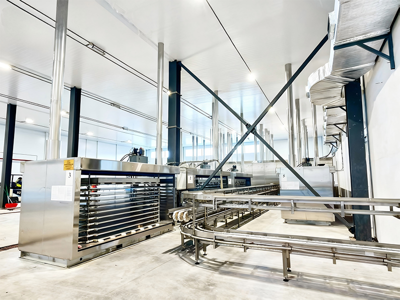 Проект плиточной заморозки и холодильного хранения в России